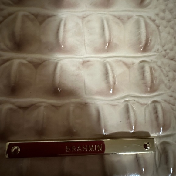 Brahmin Crocodile Embossed Clutch - Picture 3 of 7